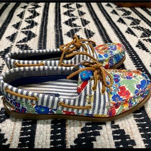 Sperry Top Sider Women’s Floral Print Boat Shoes